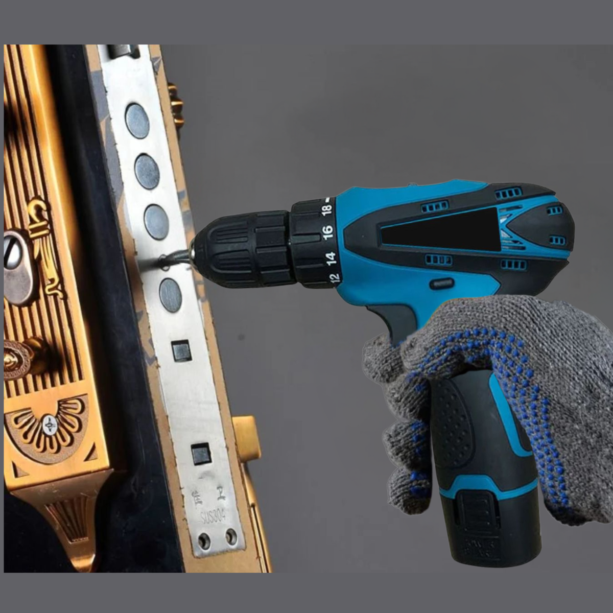 Taladro Inalámbrico 24V Kit Profesional | Potente y Versátil para Bricolaje